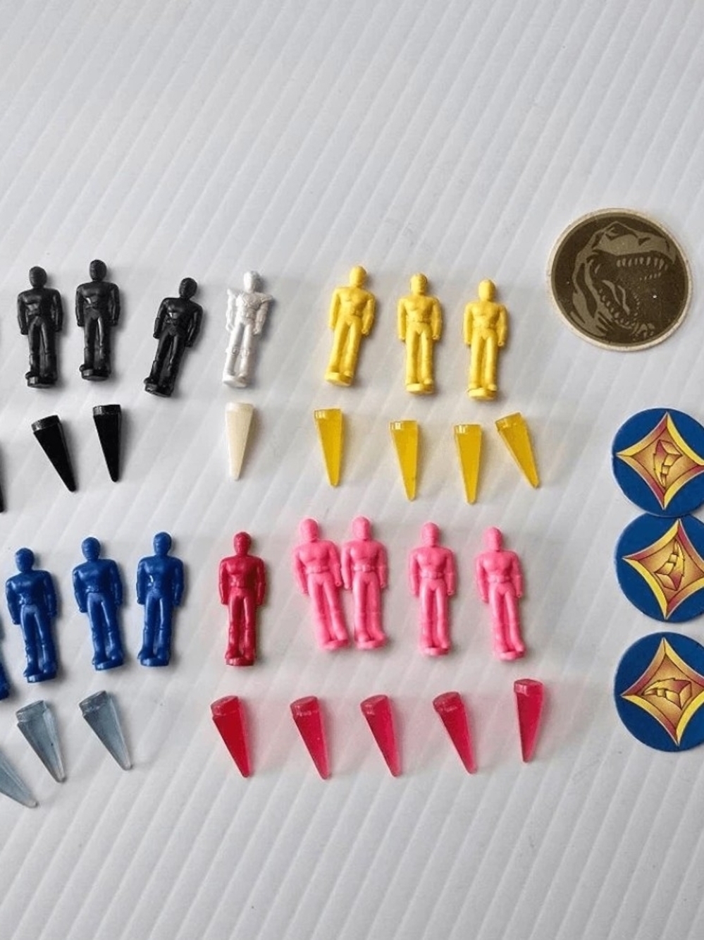MMPR Mini Rangers and Crystals Lot